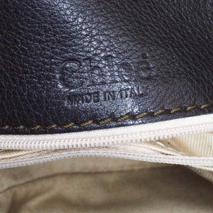 Pre Owned Chloé Olive Green Leather Paddington Satchel