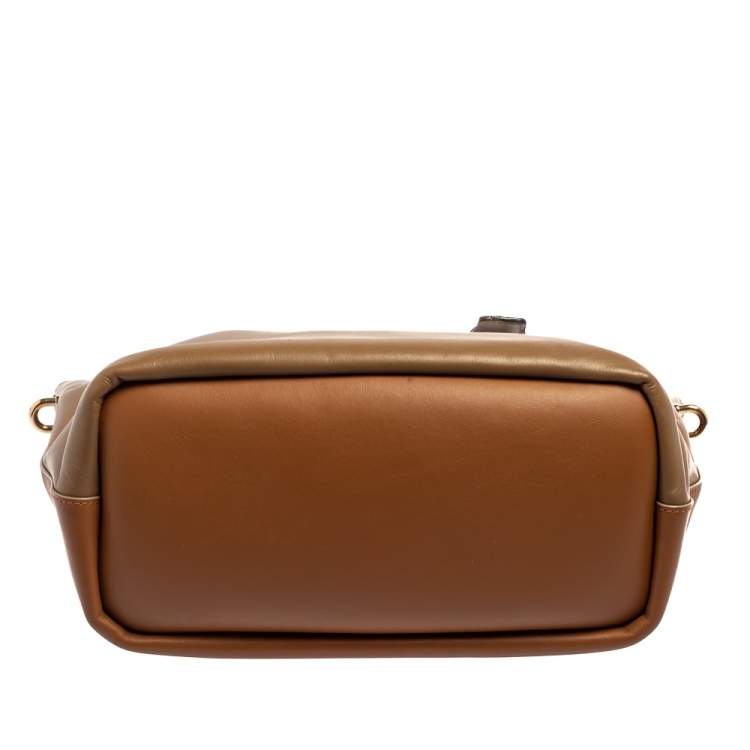 Pre Owned Chloe Multicolor Leather Small Baylee Tote