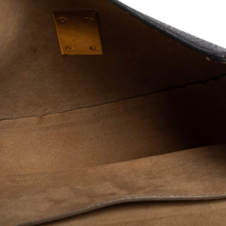 Pre Owned Chloe Black Leather Medium Drew Shoulder Bag