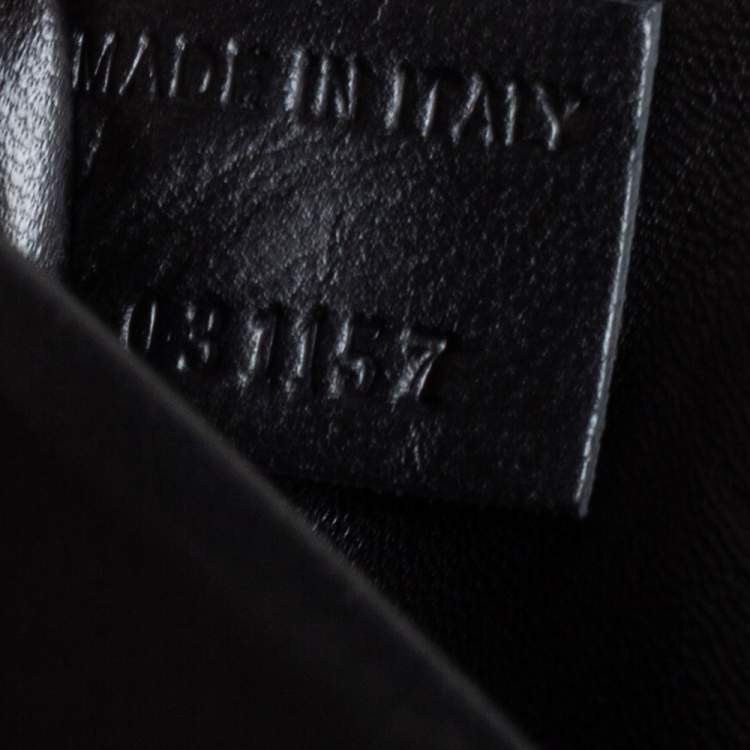 Pre Owned Chloe Black Python Medium Elsie Shoulder Bag
