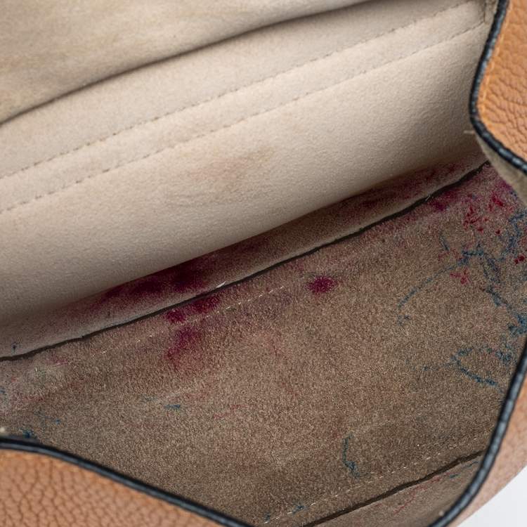 Pre Owned Chloe Brown Leather Drew Shoulder Bag