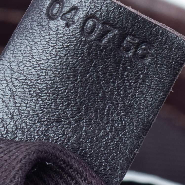 Pre Owned Chloe Black Patent Leather Audra Tote