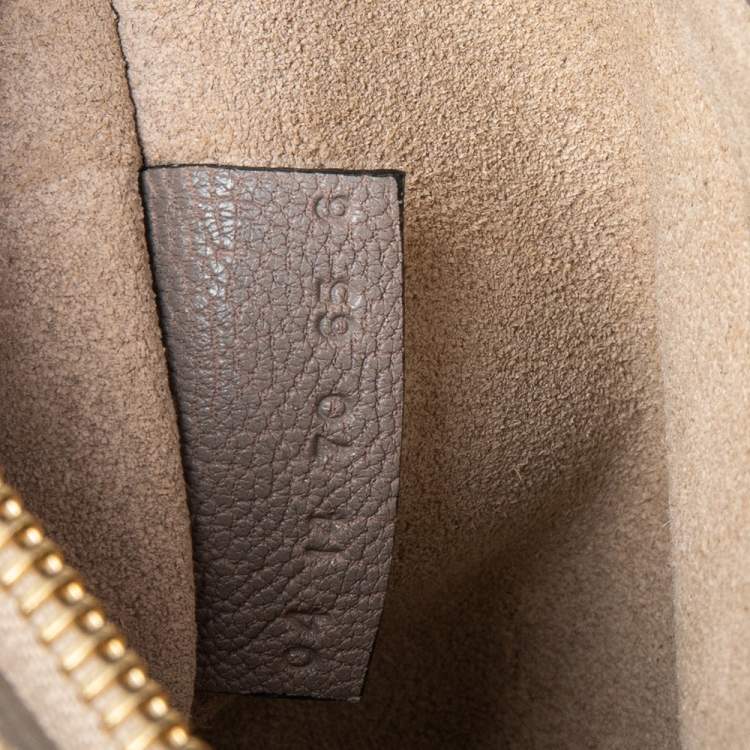 Pre Owned Chloe Grey Leather Medium Drew Shoulder Bag