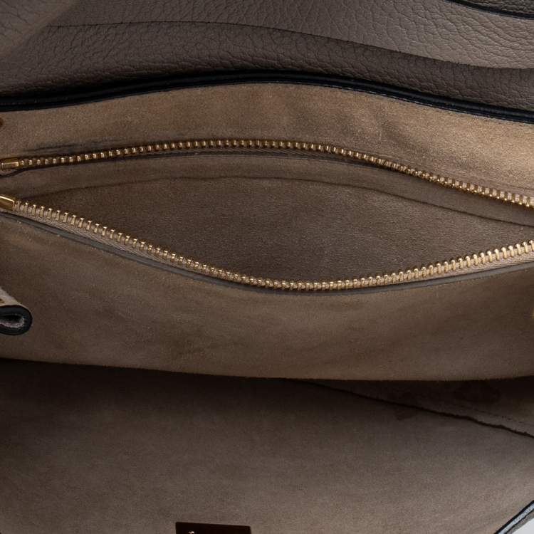 Pre Owned Chloe Grey Leather Medium Drew Shoulder Bag