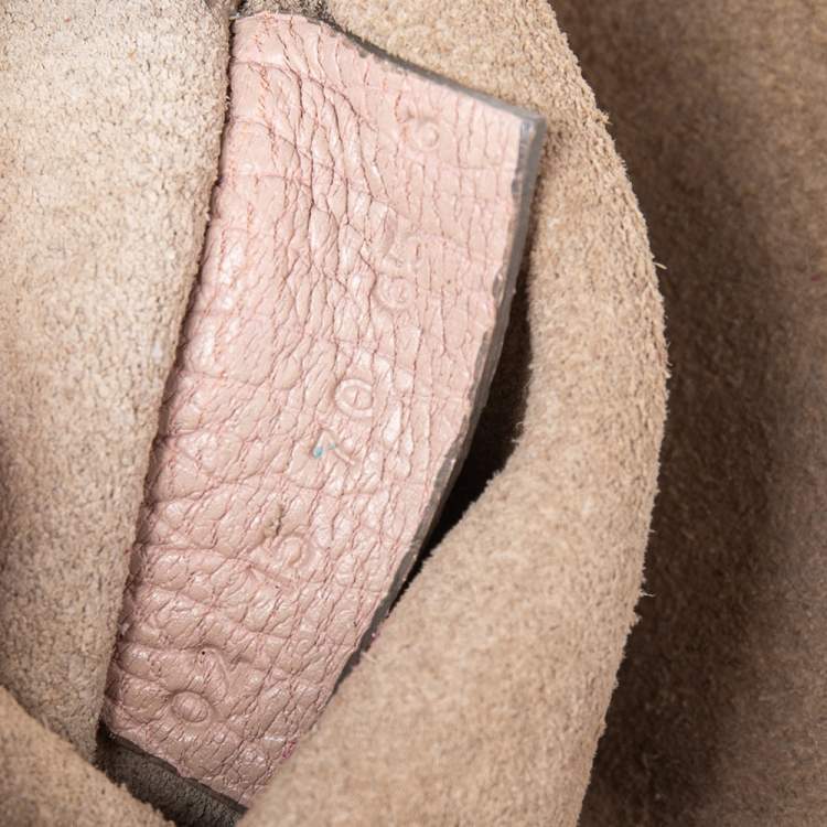 Pre Owned Chloé Beige Leather Small Drew Shoulder Bag