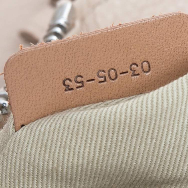 Pre Owned Chloe Beige Leather Medium Paddington Satchel