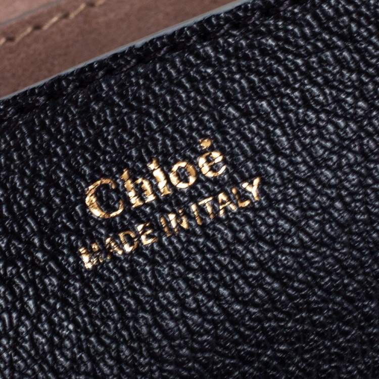 Pre Owned Chloe Black Leather Medium Drew Shoulder Bag