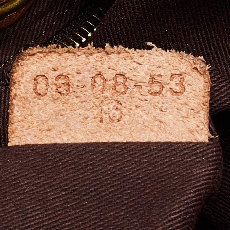 Pre Owned Chloe Brown Leather Zip Shoulder Bag