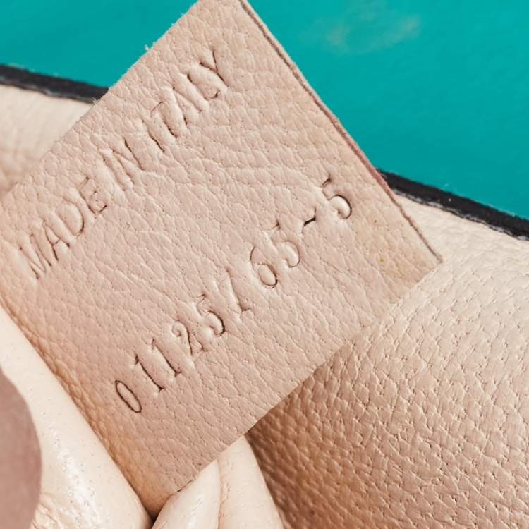 Pre Owned Chloe Turquoise Leather Small Elsie Shoulder Bag