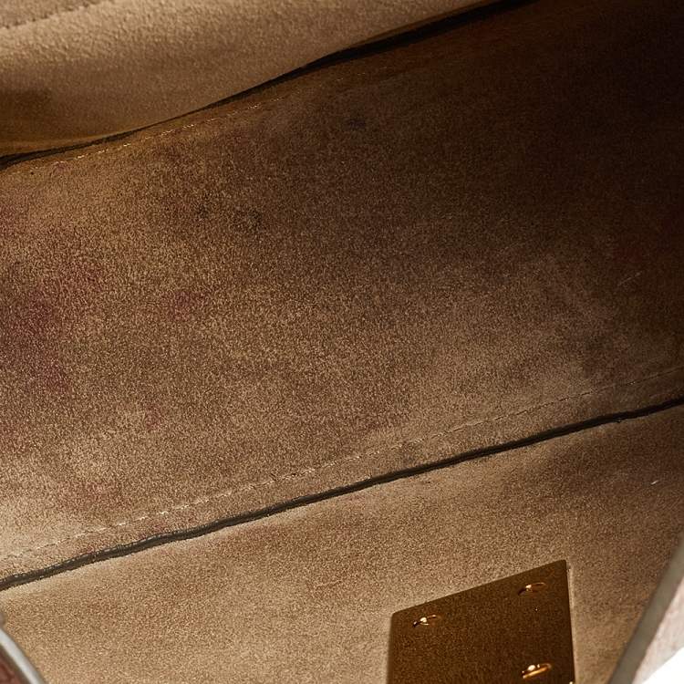 Pre Owned Chloé Beige Leather Drew Shoulder Bag