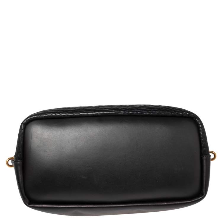 Pre Owned Chloe Black Leather Baylee Tote 