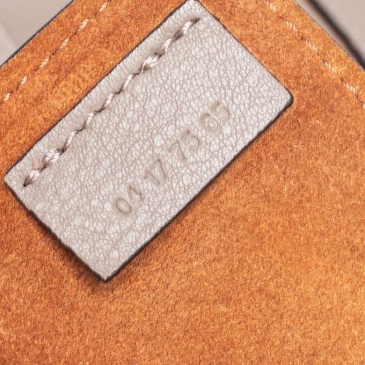 Pre Owned Chloe Beige-Brown Leather And Suede Milo Tote