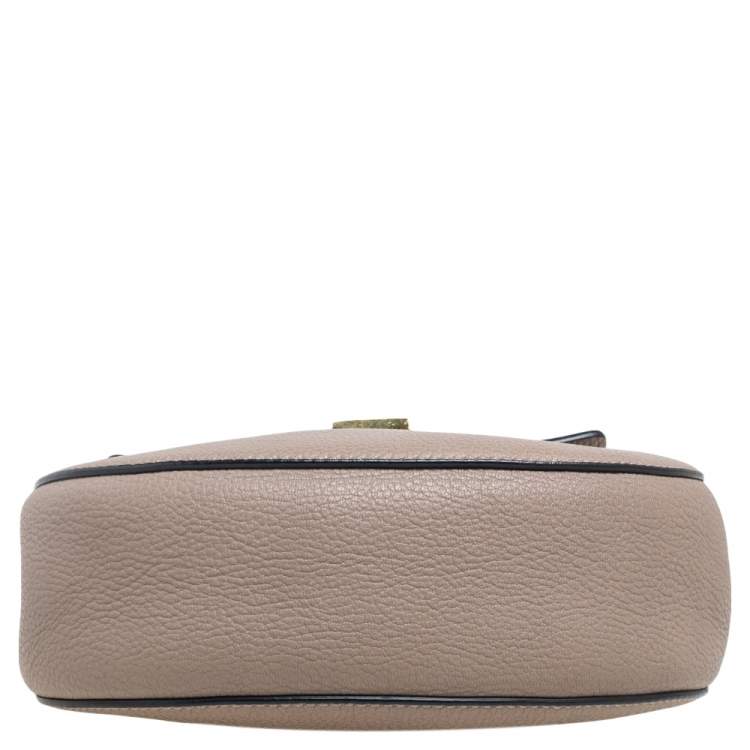 Pre Owned Chloe Grey Leather Medium Drew Shoulder Bag