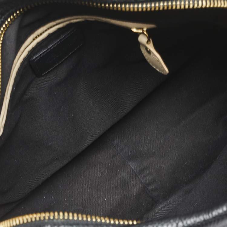 Pre Owned Chloe Black Leather Medium Paraty Shoulder Bag
