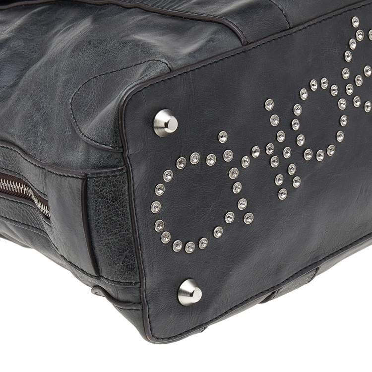 Pre Owned Chloe Black Leather Tote