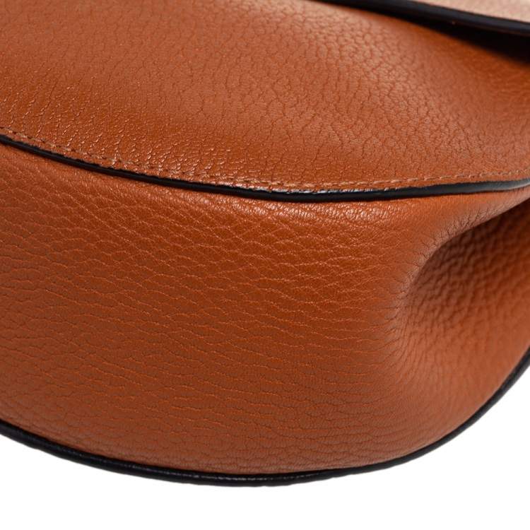 Pre Owned Chloe Tan Leather Medium Drew Shoulder Bag