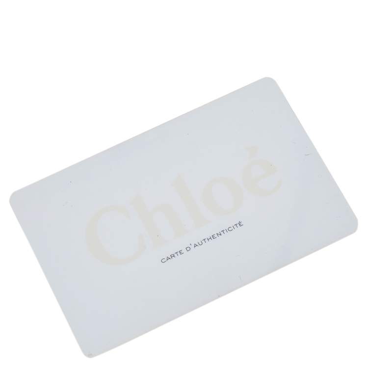 Pre Owned Chloe Old Rose Leather Mini Elsie Crossbody Bag