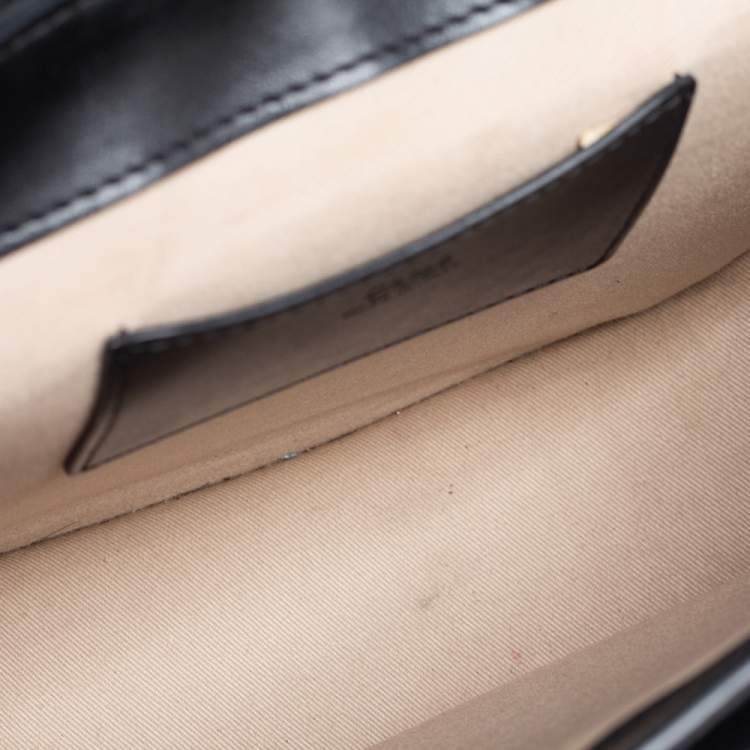 Pre Owned Chloe Black Leather Large Tess Shoulder Bag