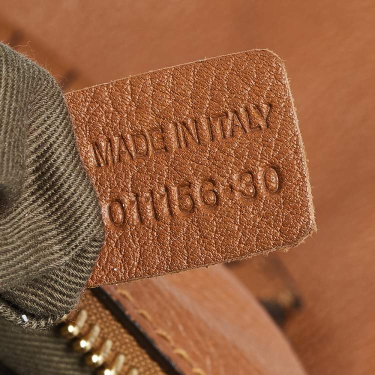 Pre Owned Chloe Brown Leather Large Marcie Satchel