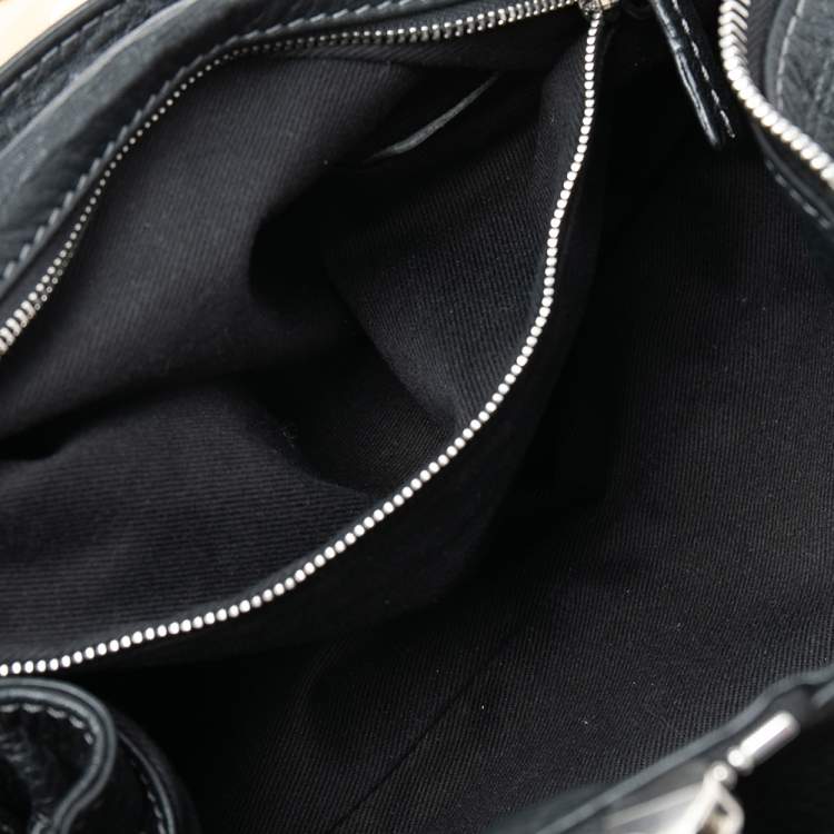 Pre Owned Chloe Black Leather Medium Paddington Satchel