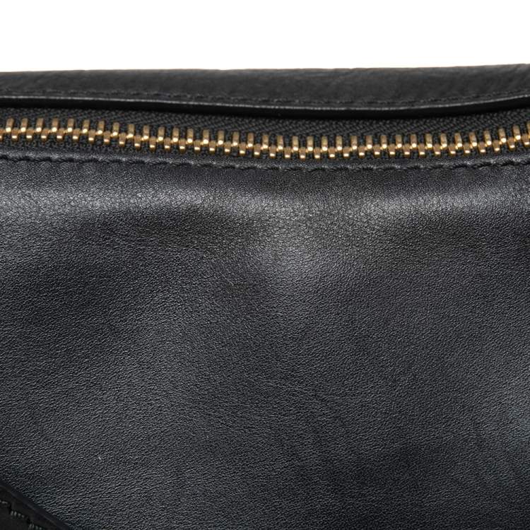 Pre Owned Chloe Black Leather Medium Marcie Shoulder Bag