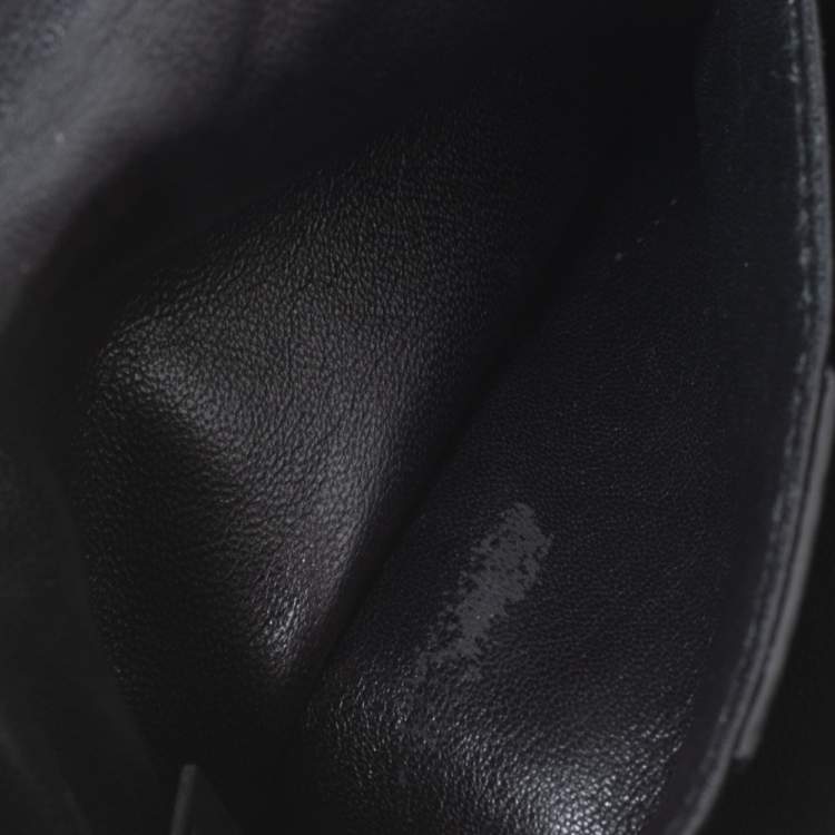 Pre Owned Chloe Black Leather Small Elsie Shoulder Bag