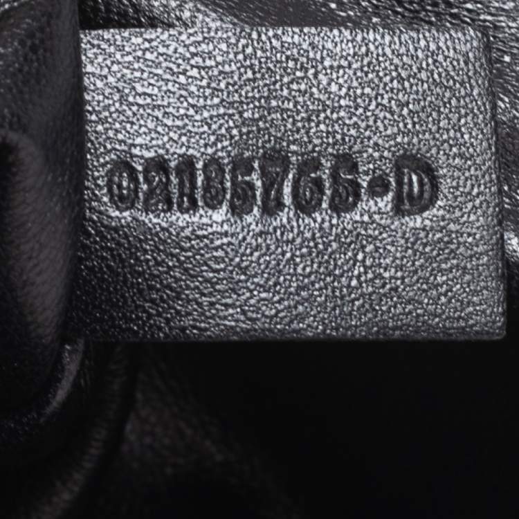 Pre Owned Chloe Black Leather Small Elsie Shoulder Bag