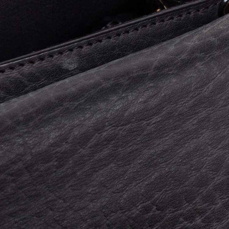 Pre Owned Chloe Black Leather Small Sally Shoulder Bag