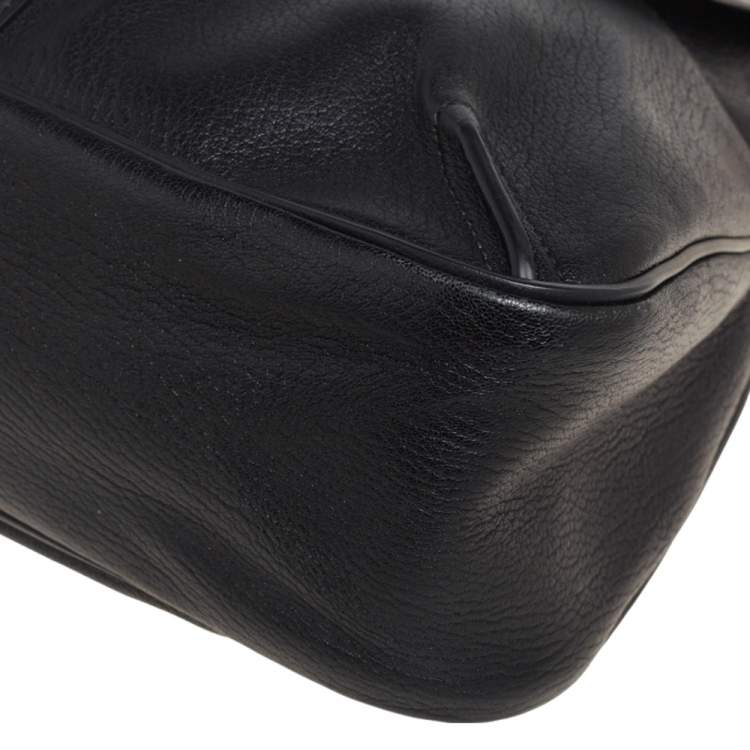 Pre Owned Chloe Black Leather Lexa Shoulder Bag
