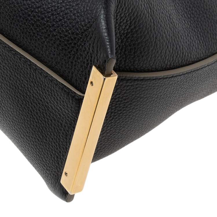 Pre Owned Chloe Tri Color Leather Medium Clare Shoulder Bag