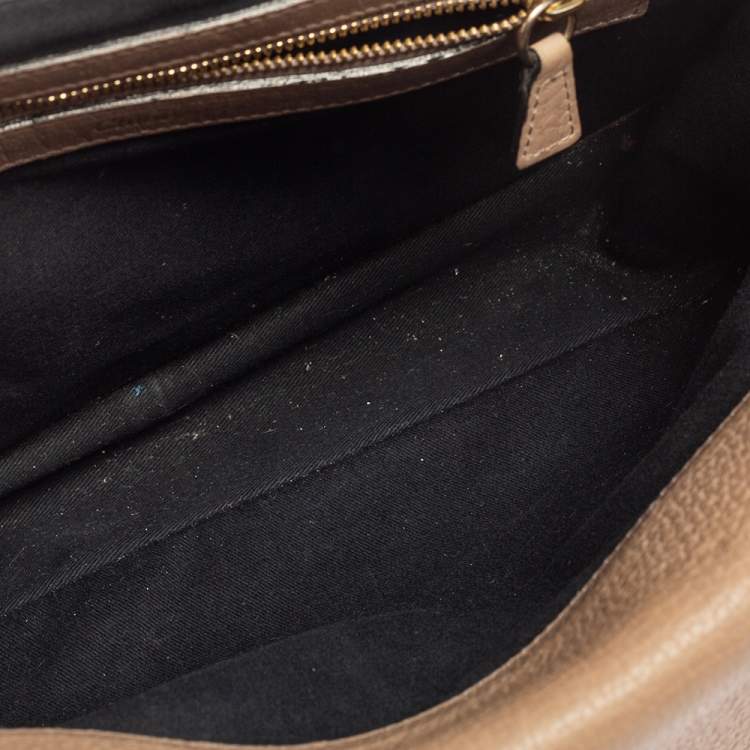 مملوكة مسبقًا Chloe Beige Leather Sally Medium Shoulder Bag
