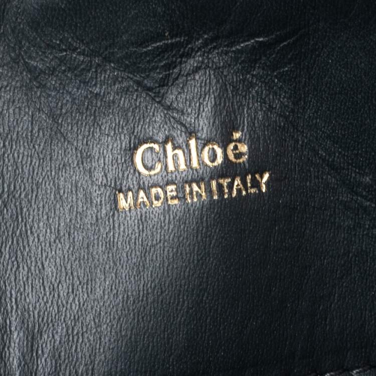Pre Owned Chloe Multicolor Leather Large Baylee Tote