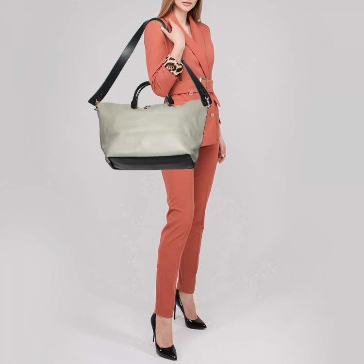 Pre Owned Chloe Multicolor Leather Large Baylee Tote