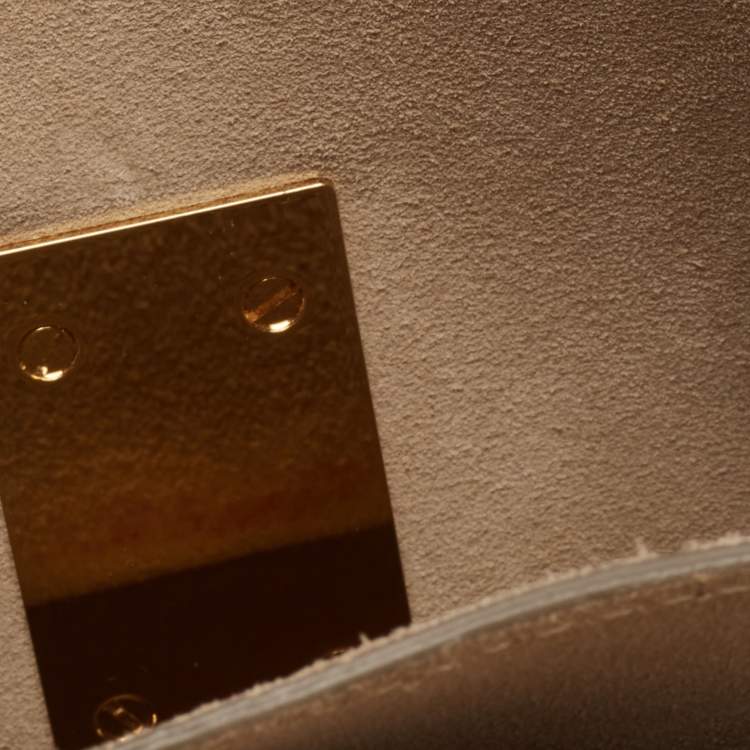 Pre Owned Chloe Black/Beige Leather Small Drew Shoulder Bag