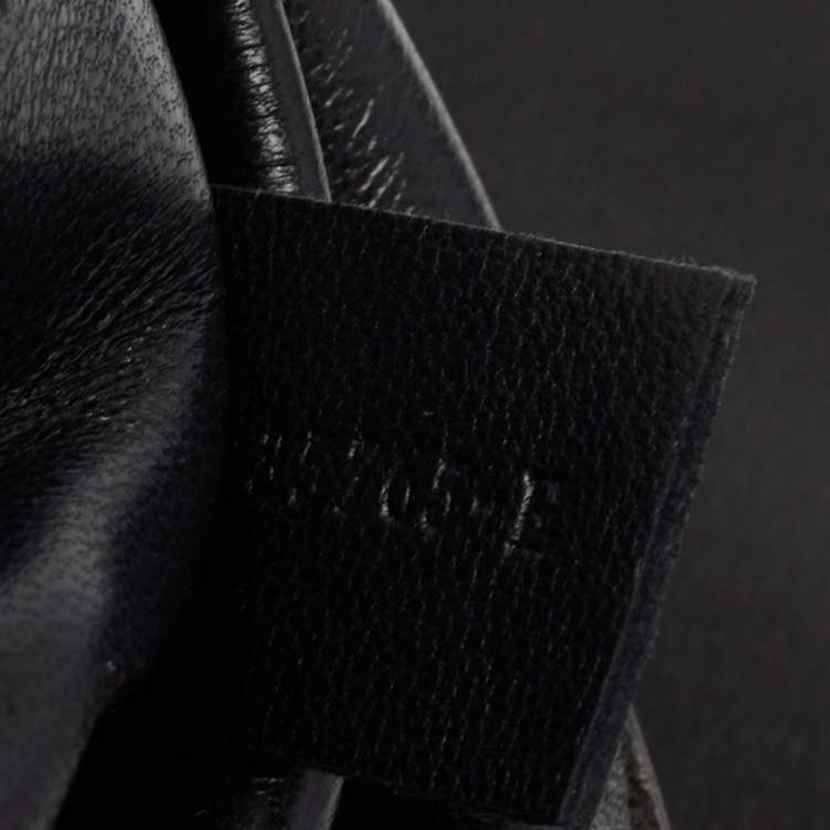 Pre Owned Chloé Black Leather Medium Elsie Shoulder Bag