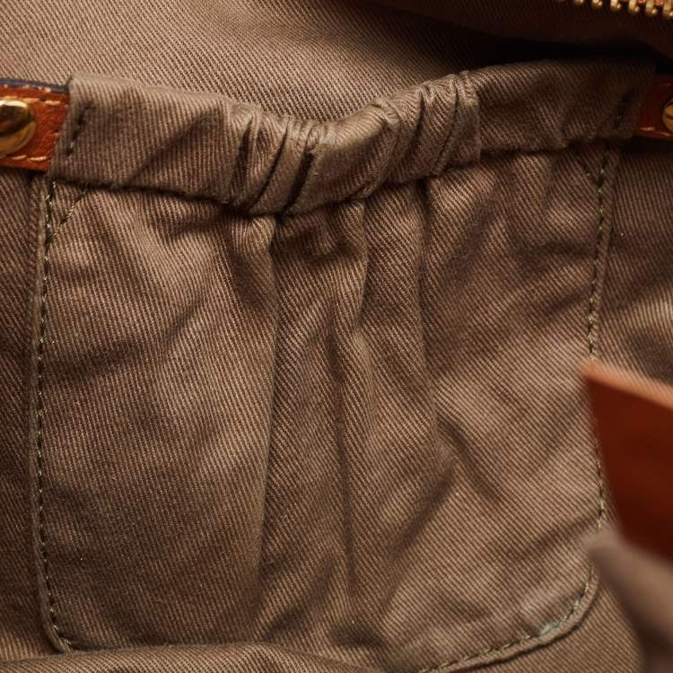 Pre Owned Chloé Brown Leather Medium Marcie Satchel