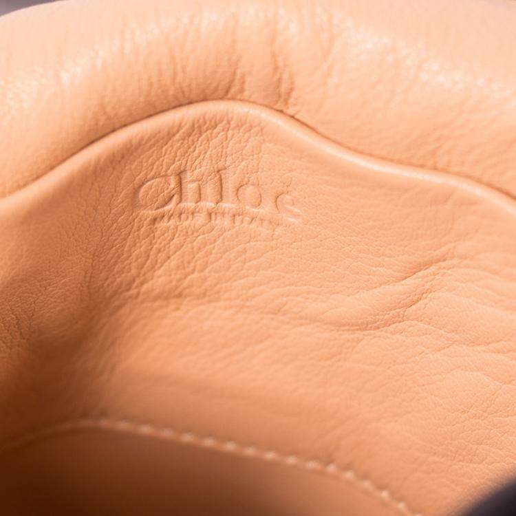 Pre Owned Chloe Black Leather Elsie Shoulder Bag