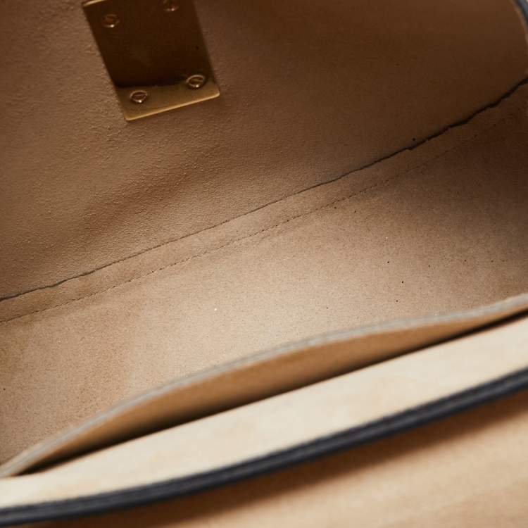 Pre Owned Chloe Metallic Gold Leather Medium Drew Shoulder Bag