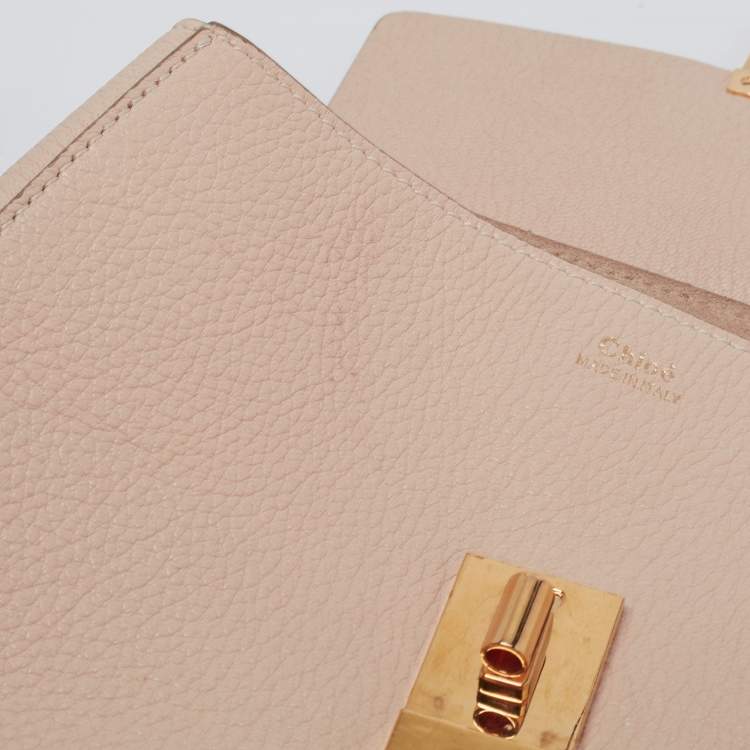 Pre Owned Chloé Cream Leather Medium Drew Shoulder Bag