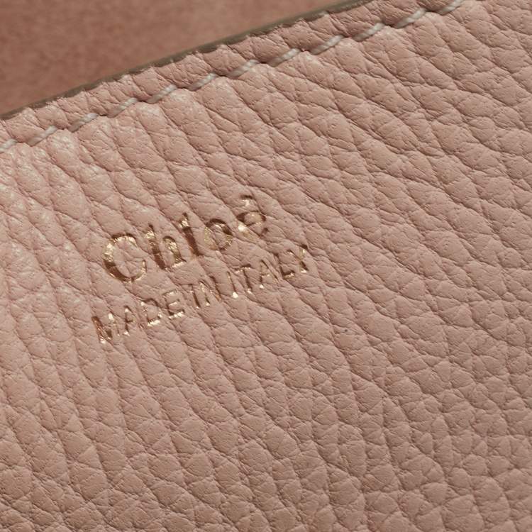 Pre Owned Chloé Cream Leather Medium Drew Shoulder Bag