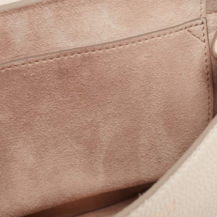 Pre Owned Chloé Cream Leather Medium Drew Shoulder Bag