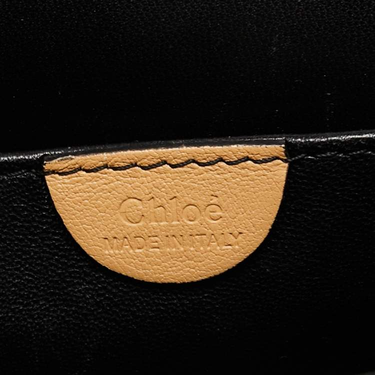 Pre Owned Chloe Beige Leather Large Elsie Shoulder Bag