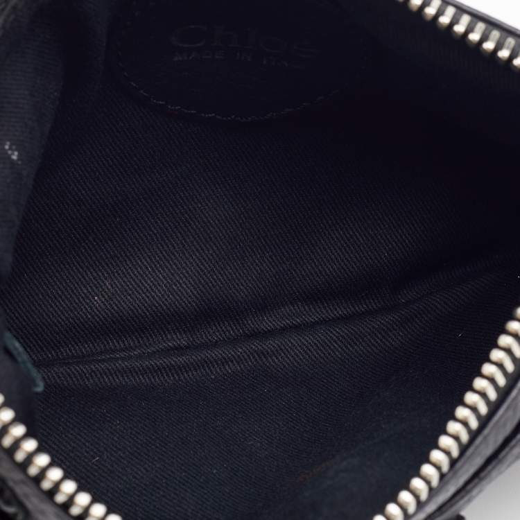 Pre Owned Chloe Black Leather Paddington Clutch