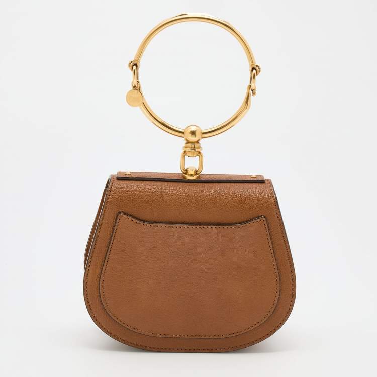 مملوكة مسبقًا Chloe Multicolor Leather and Suede Nile Bracelet Crossbody Bag