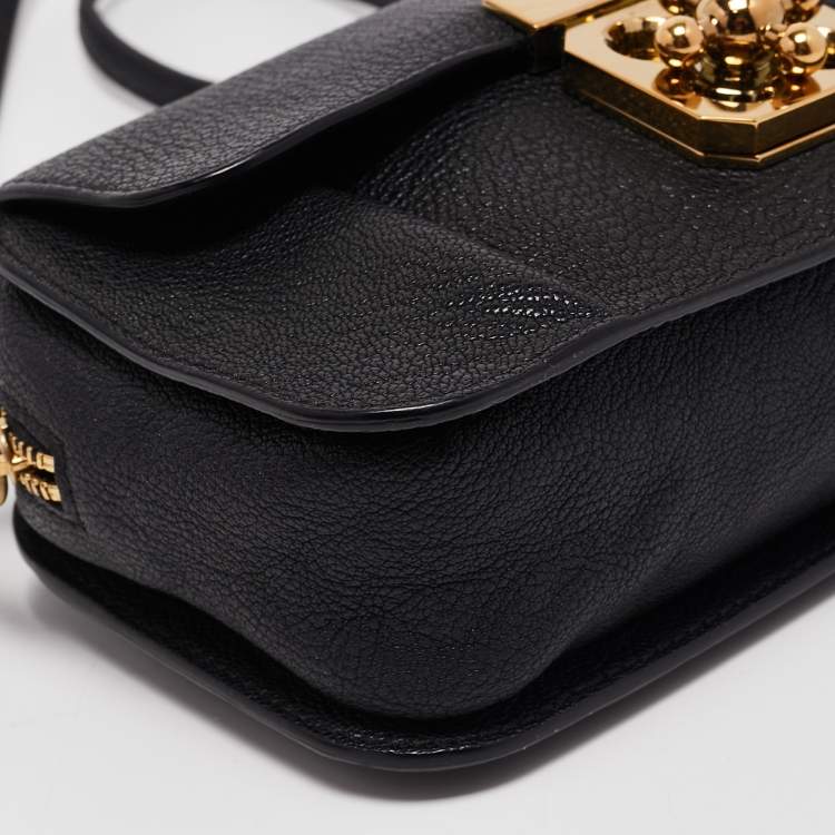 مملوكة مسبقًا Chloe Black Leather Elsie Crossbody Bag