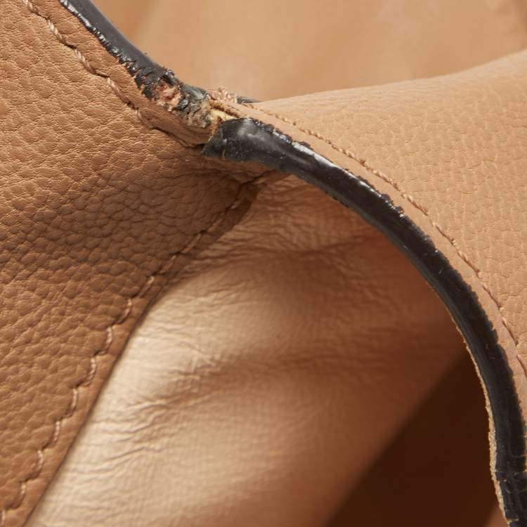 Pre Owned Chloe Brown Leather Large Elsie Shoulder Bag