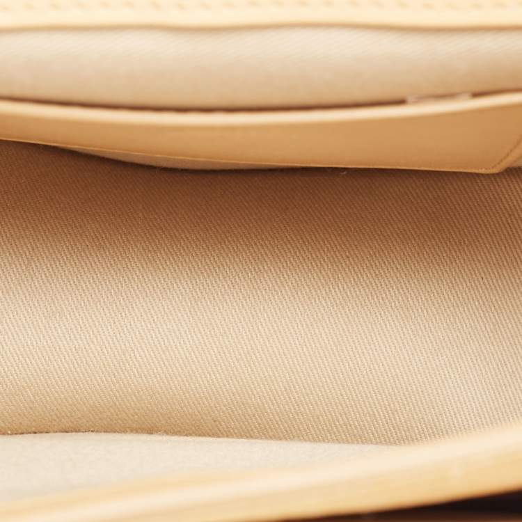 Pre Owned Chloe Beige Leather Tess Small Crossbody Bag