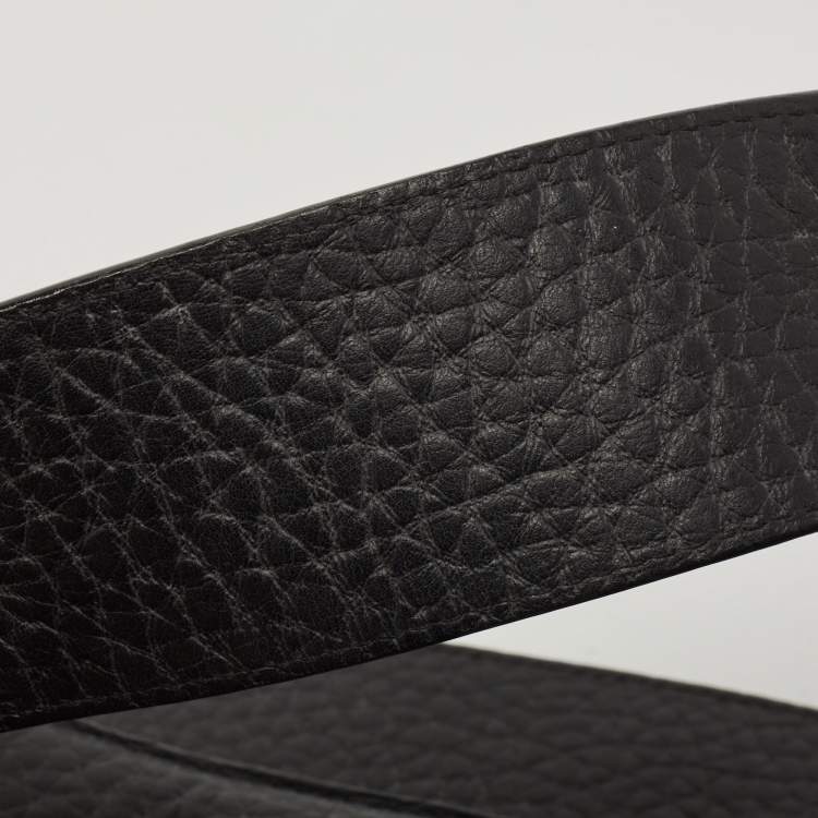مملوكة مسبقًا Chloe Black Leather Medium Sally Flap Shoulder Bag