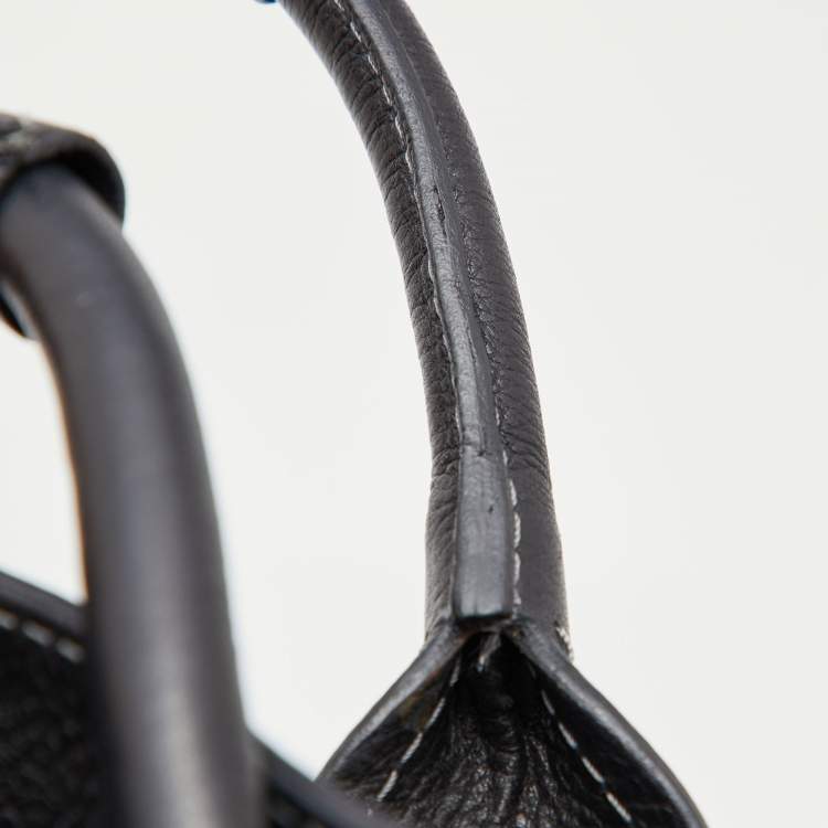 Pre Owned Chloe Black Studded Leather Paddington Tote