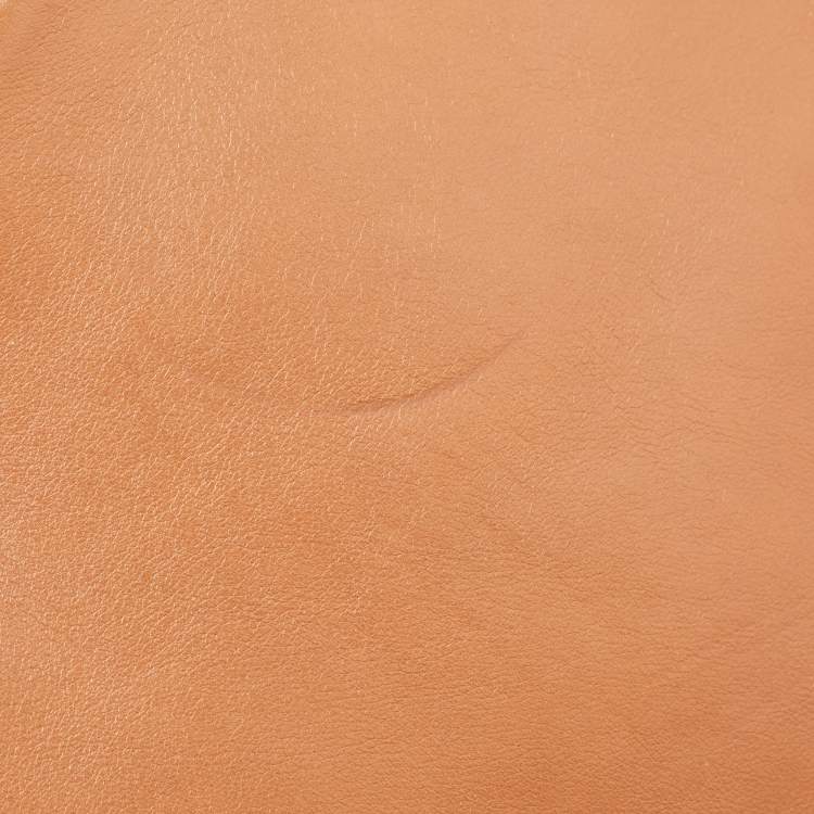 Pre Owned Chloe Brown Leather and Suede  Small Jane Tassel Shoulder Bag